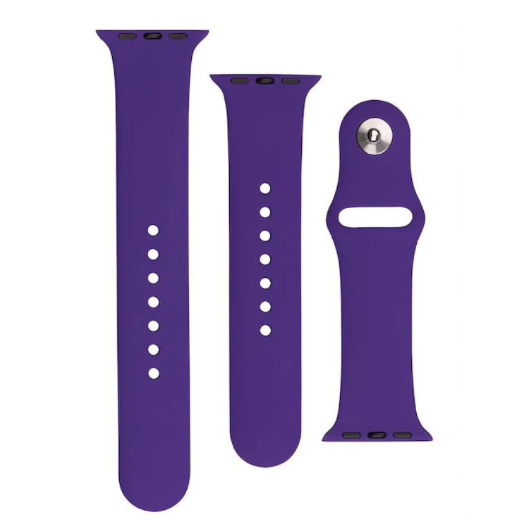 Pulseira Silicone Apple Watch 38/40/41mm Roxo