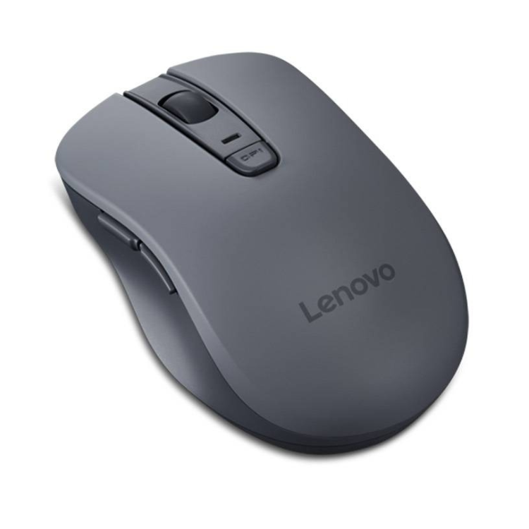 Lenovo WL310 Bluetooth mouse, dark gray, silent click buttons.