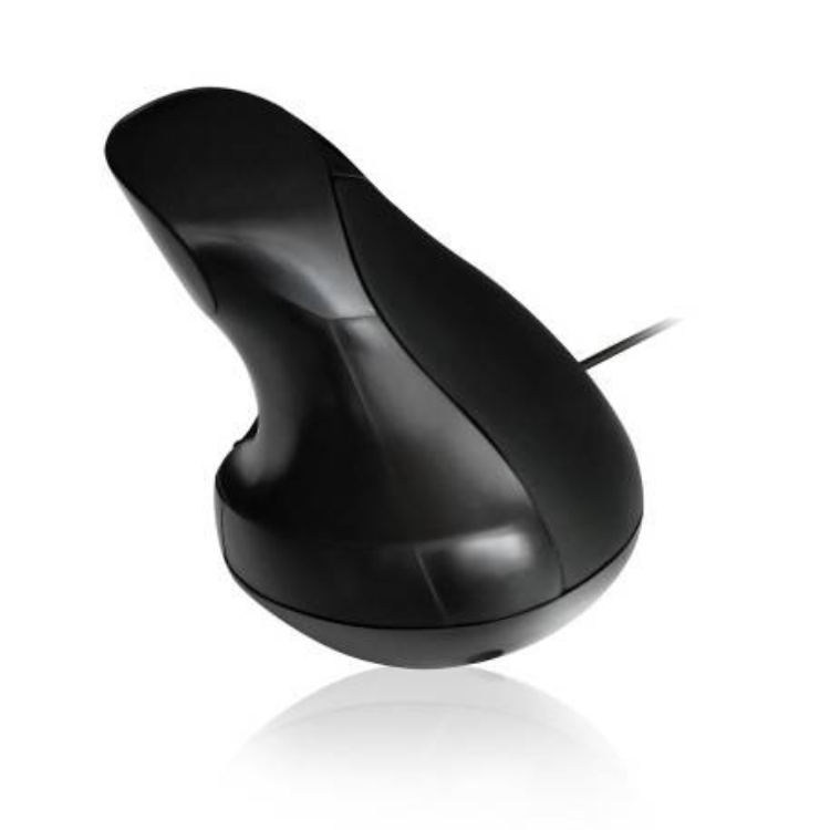 Rato Óptico Ergonómico Vertical Ewent Preto