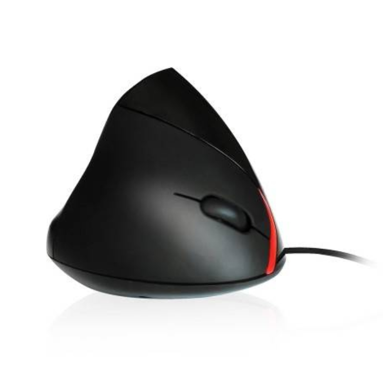 Rato Óptico Ergonómico Vertical Ewent Preto