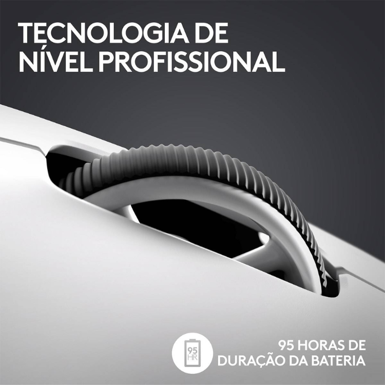 Rato Óptico Logitech G Pro X Superlight 2 Wireless 44000DPI Branco