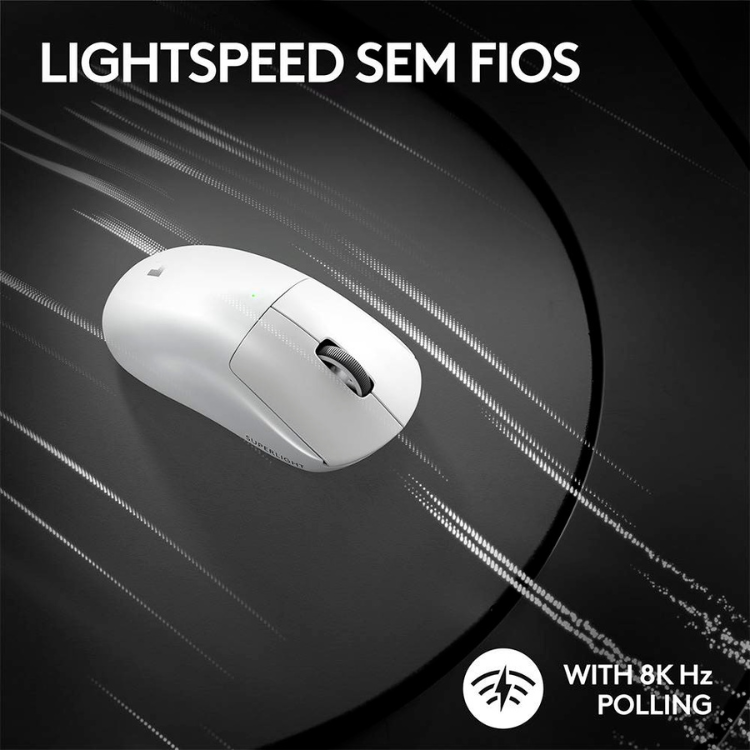 Rato Óptico Logitech G Pro X Superlight 2 Wireless 44000DPI Branco