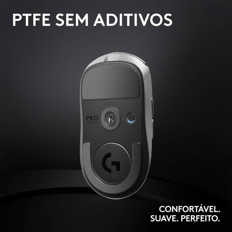 Rato Óptico Logitech G Pro X Superlight 2 Wireless 44000DPI Branco