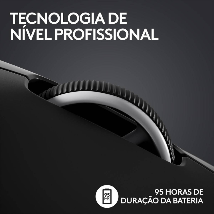 Black wireless gaming mouse, Logitech G Pro X Superlight 2, 44000 DPI.