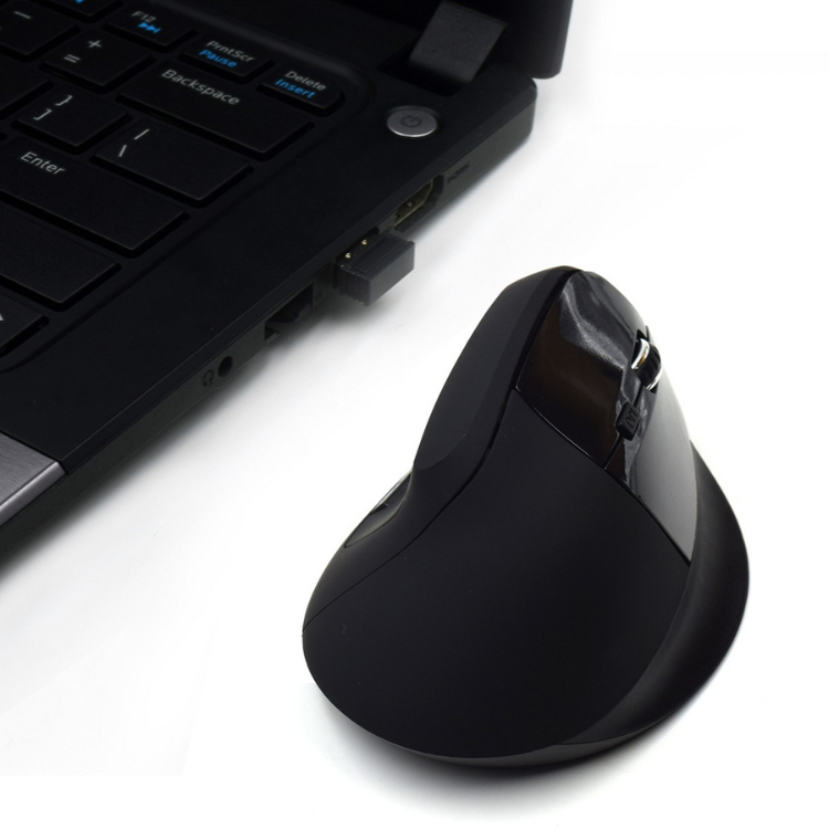 Rato Óptico Ergonómico Ewent EW3158 Wireless Preto