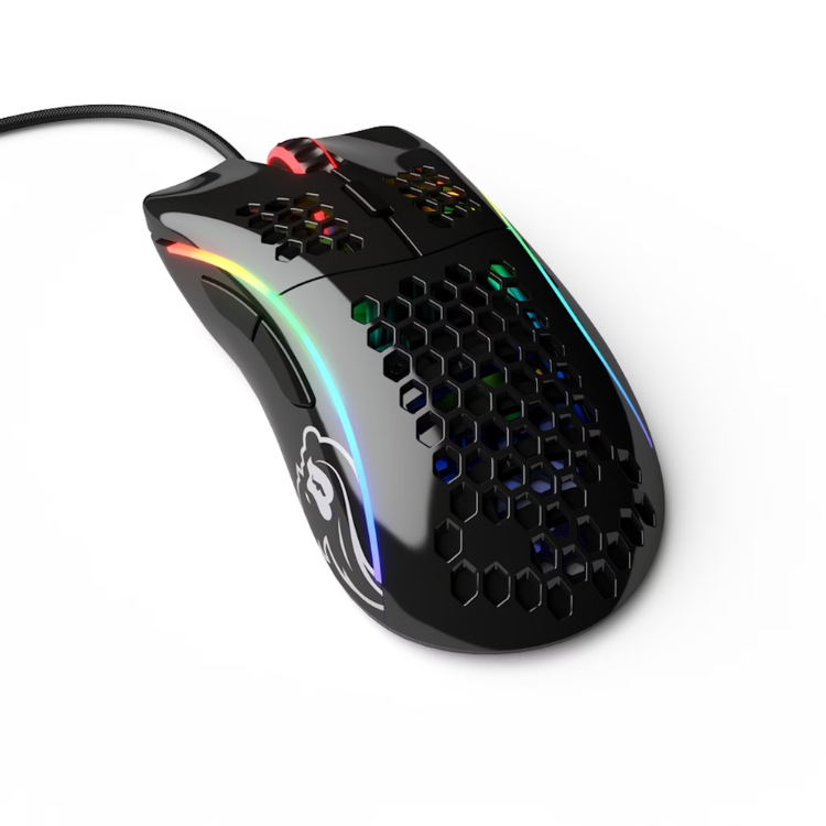 Rato Óptico Glorious PC Gaming Race Model D 12000DPI Preto
