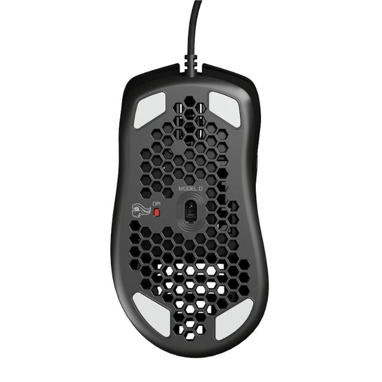 Rato Óptico Glorious PC Gaming Race Model D 12000DPI Preto