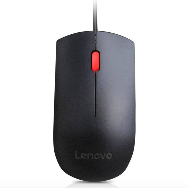 Rato Óptico Lenovo 300 Wired USB Preto