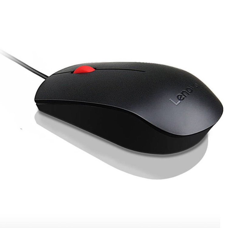 Rato Óptico Lenovo 300 Wired USB Preto