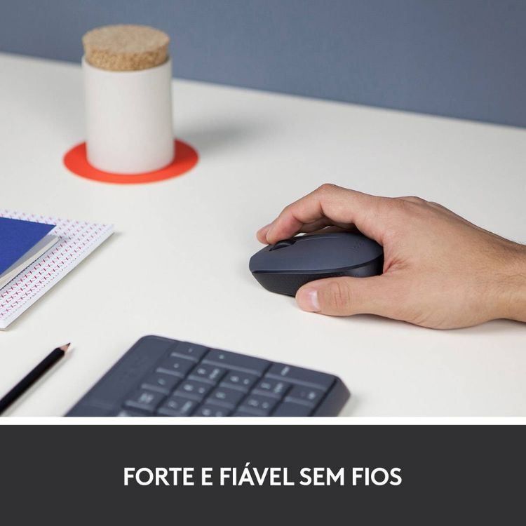 Rato Óptico Logitech M170 Wireless Cinzento