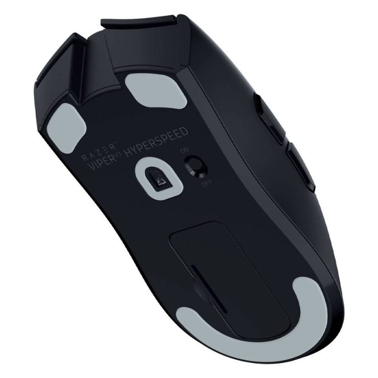 Razer Viper V3 HyperSpeed wireless gaming mouse, black, 30000 DPI optical, ergonomic design.