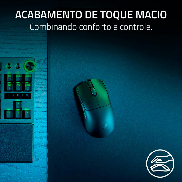 Rato Óptico Razer Viper V3 Pro SE Wireless 35000DPI Preto