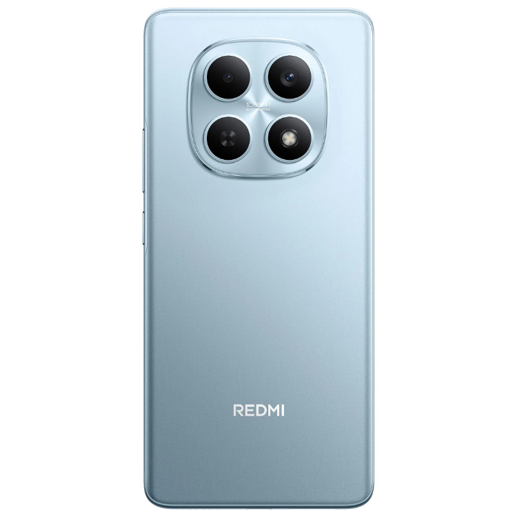 Smartphone Xiaomi Redmi Note 15, 6GB/128GB, Dual Sim, cor azul glacier, com quatro câmeras na parte traseira.