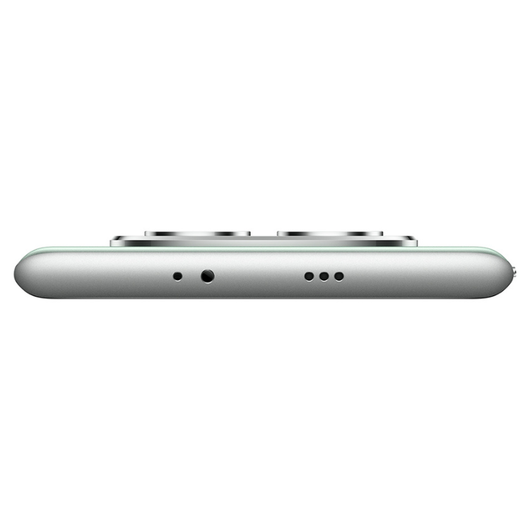Xiaomi Redmi Note 15, vista lateral, verde, com detalhes de alto-falantes e entradas.