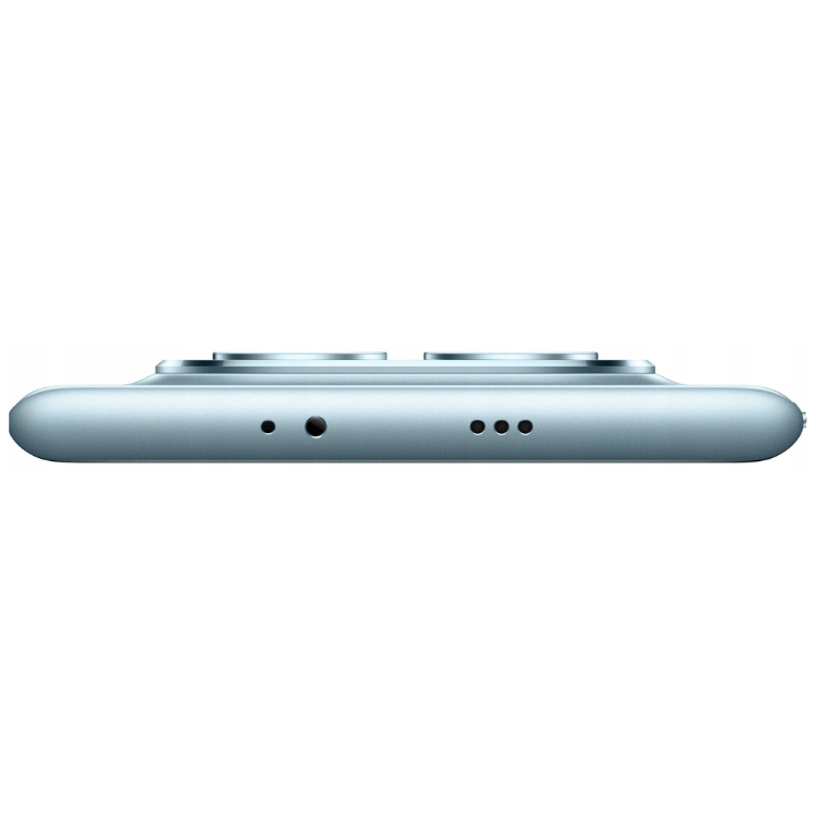 Smartphone Xiaomi Redmi Note 15 5G azul, 12GB/512GB, Dual Sim, vista lateral inferior.
