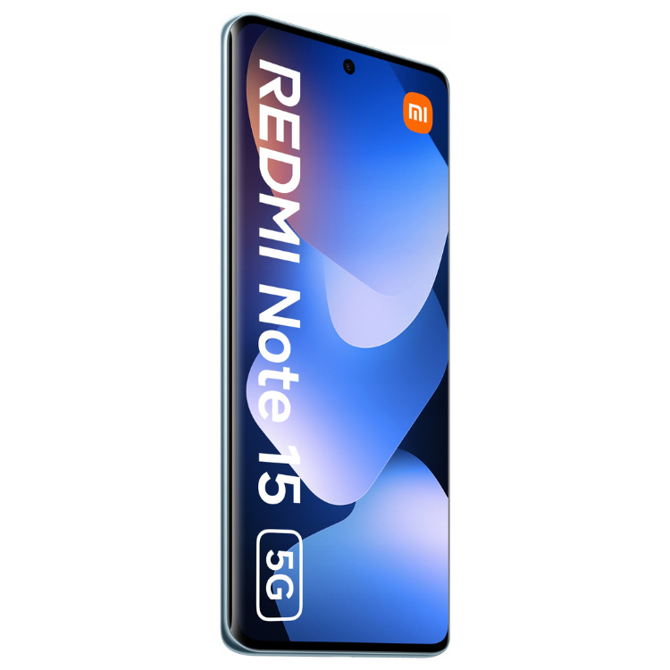 Smartphone Xiaomi Redmi Note 15 5G, 12GB/512GB, Dual Sim, cor azul.