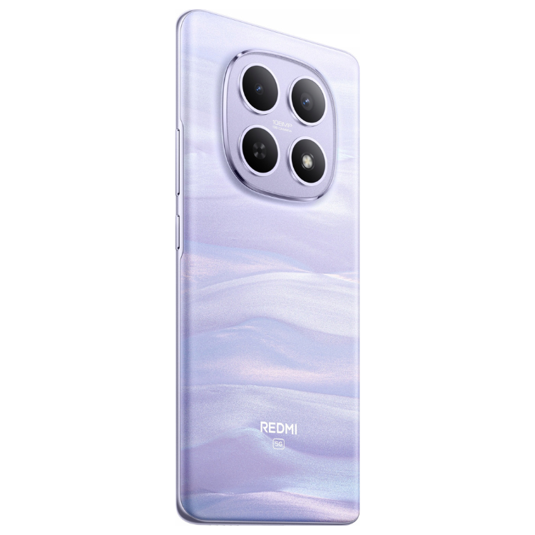 Xiaomi Redmi Note 15 5G, roxo, 8GB/256GB, quatro câmeras traseiras.
