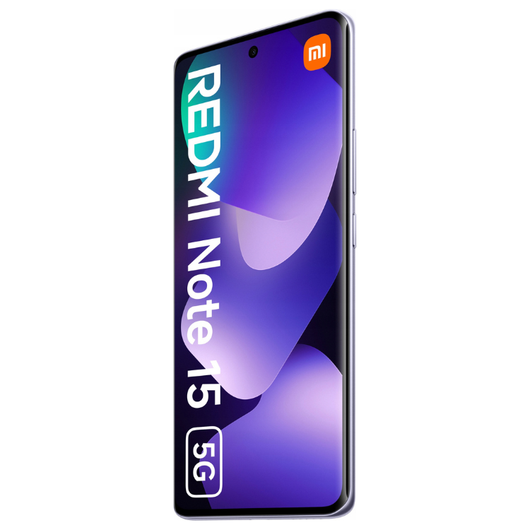 Xiaomi Redmi Note 15 5G, smartphone roxo com 6.77 polegadas, 8GB/256GB, Dual Sim.