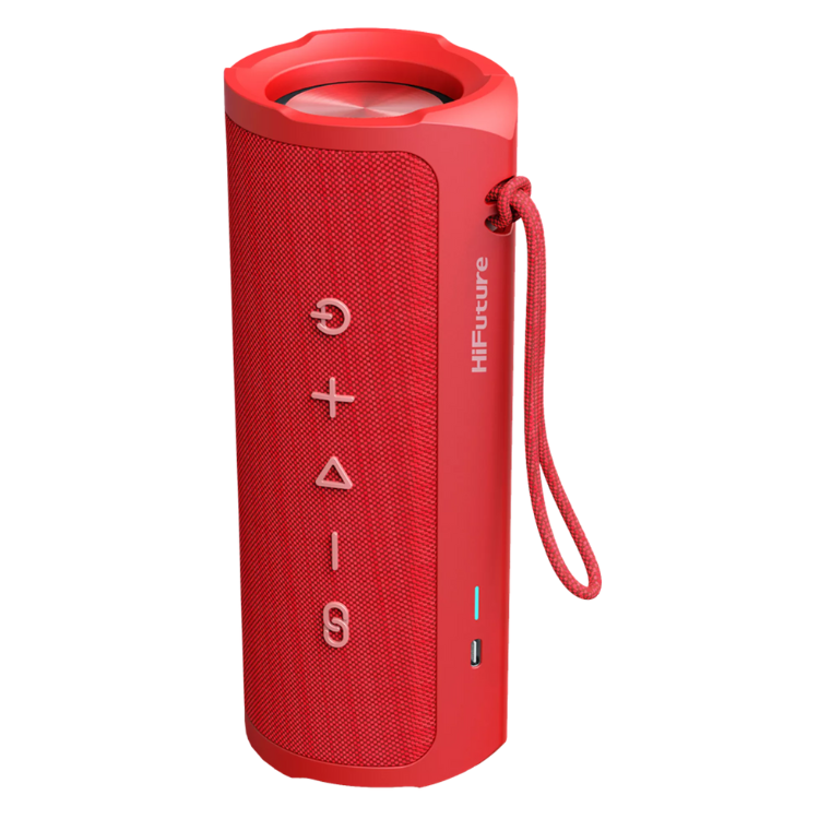 Coluna Portátil HiFuture Ripple 30W Vermelho