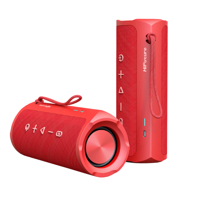 Coluna Portátil HiFuture Ripple 30W Vermelho