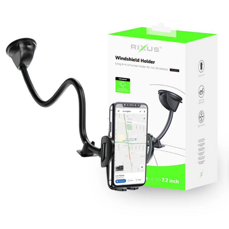 Ventosa para Smartphone Rixus Preto