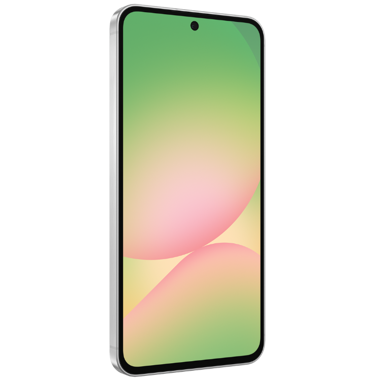 Samsung Galaxy A56 5G cinzento, smartphone com ecrã 6,5 polegadas, processador octa-core, câmaras triplas, bateria 5000mAh, 8GB RAM, 256GB armazenamento.