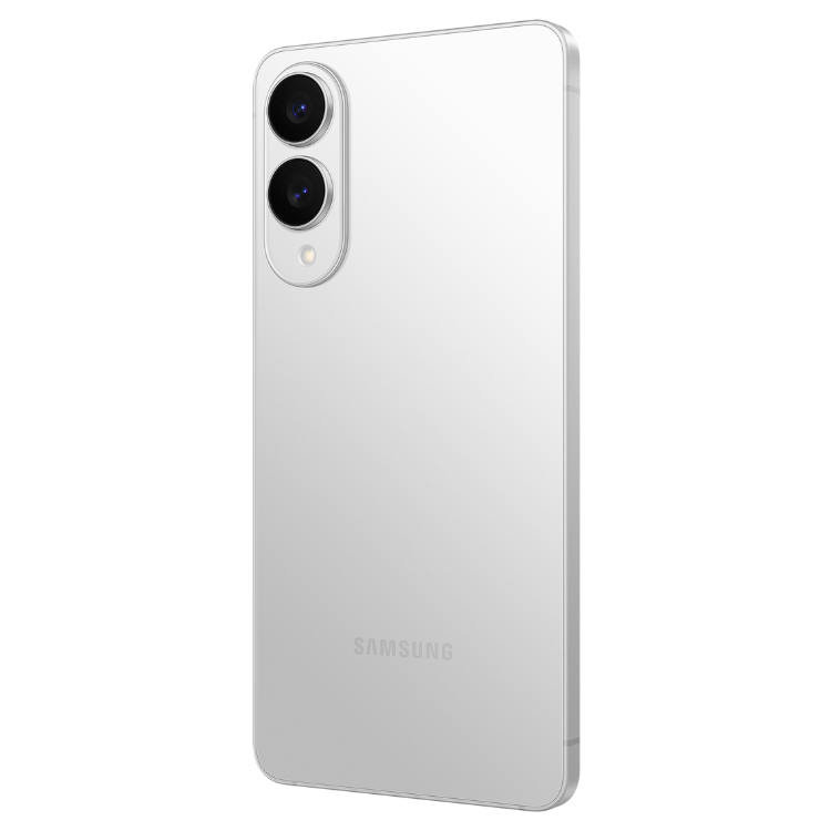 Samsung Galaxy S25 Edge 5G prata com duas câmaras traseiras