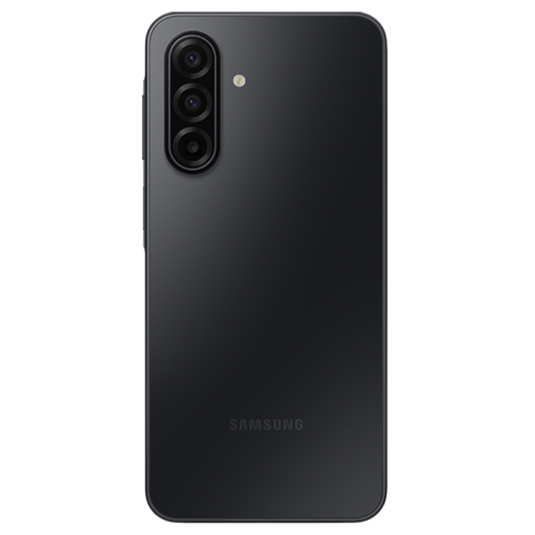 Samsung Galaxy A17 5G preto, telemóvel com três câmaras verticais
