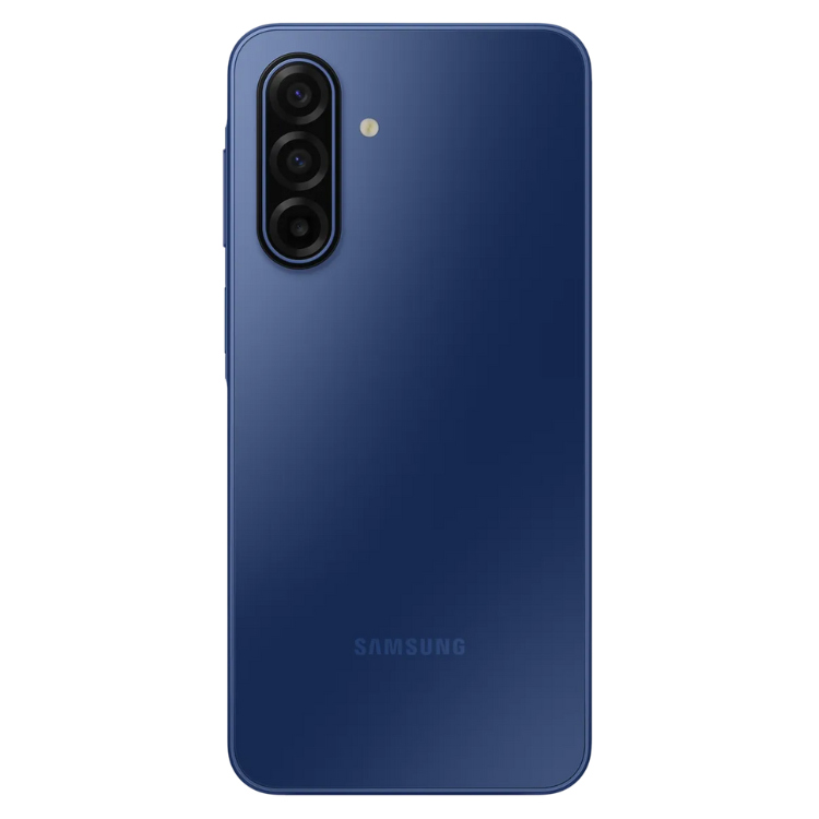 Samsung Galaxy A17 5G, azul, 4GB/128GB, três câmeras traseiras.