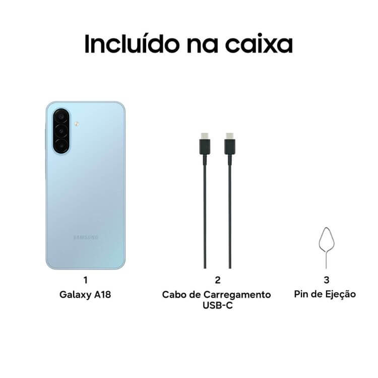 Samsung Galaxy A18 A185 4GB/128GB Dual Sim Azul