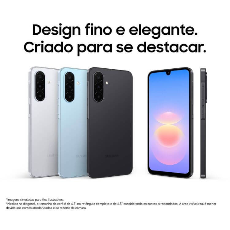 Samsung Galaxy A18 A185 4GB/128GB Dual Sim Prateado