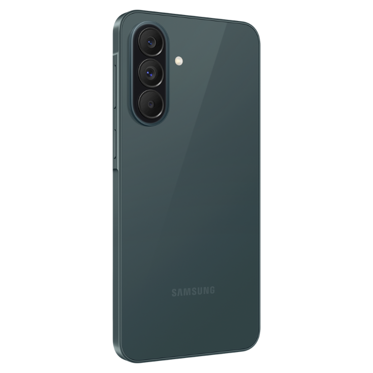 Samsung Galaxy A37 5G, verde, 8GB/256GB, três câmeras traseiras.