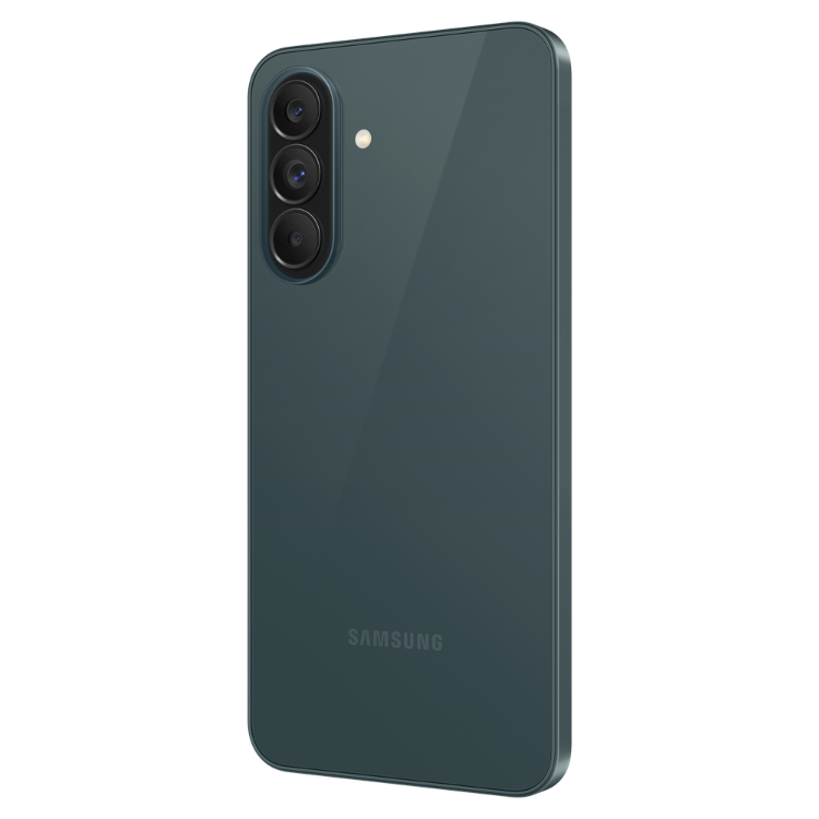 Samsung Galaxy A37 5G, verde, 8GB/256GB, três câmaras verticais no canto superior esquerdo.
