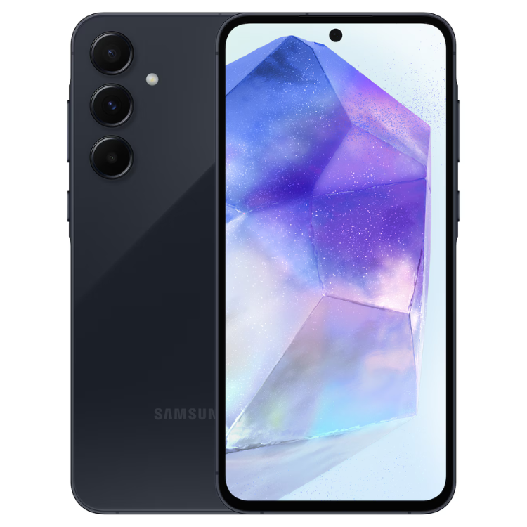 Smartphone Samsung Galaxy A55 5G 8GB/256GB Dual Sim Azul Escuro - Usado Grade A+