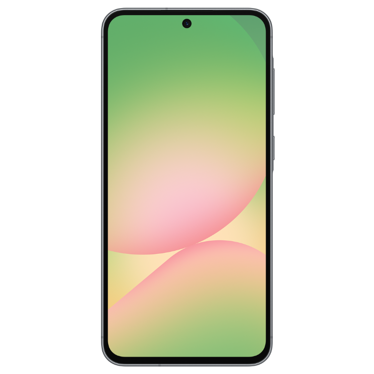 Samsung Galaxy A56 5G, ecrã de 6.7 polegadas, cor grafite, 8GB/256GB.