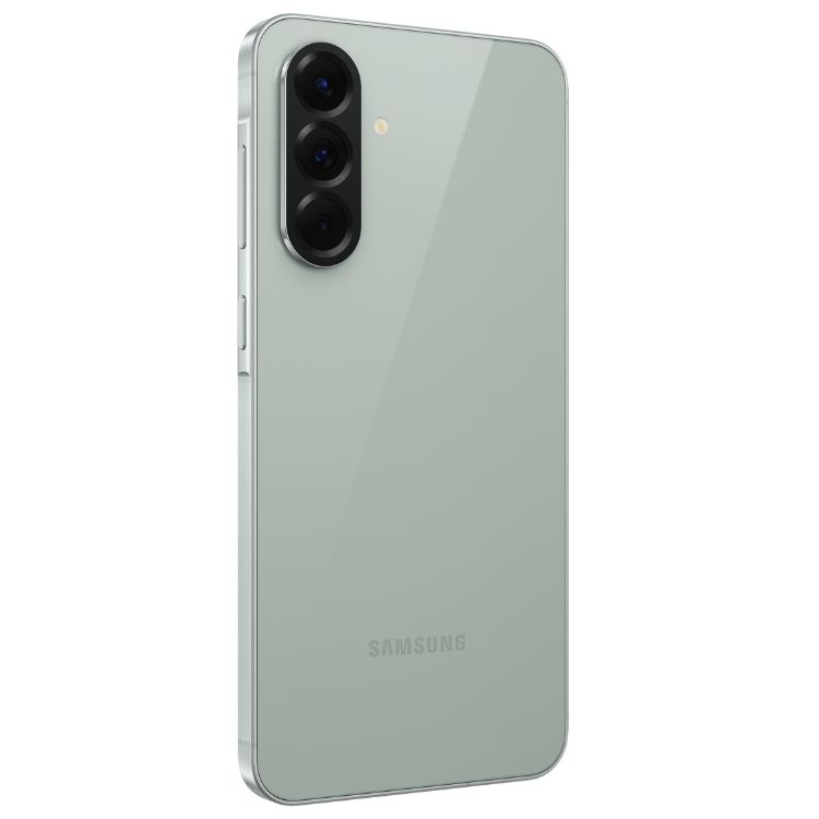 Samsung Galaxy A56 5G, verde, 8GB/256GB, câmara tripla, marca Samsung.