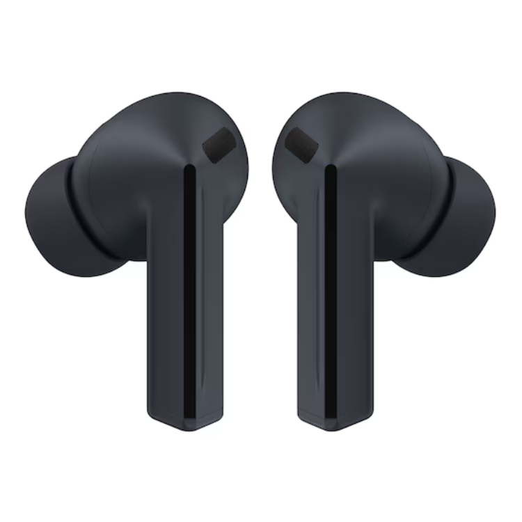 Auriculares Bluetooth Samsung Galaxy Buds 3 FE pretos.
