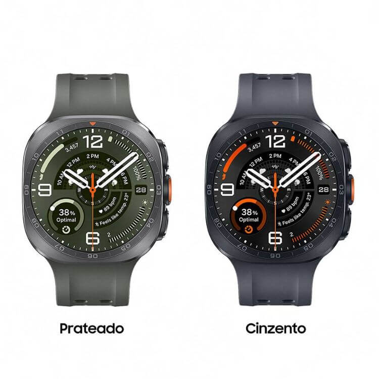 Samsung Watch Ultra 2 L715 47mm GPS + LTE Cinzento Titânio