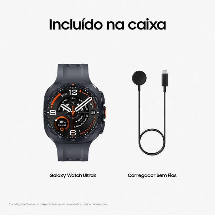 Samsung Watch Ultra 2 L715 47mm GPS + LTE Cinzento Titânio