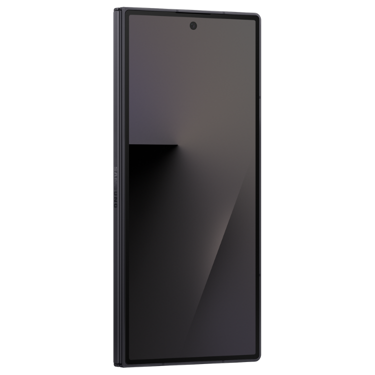 Smartphone Samsung Galaxy Z Fold7 5G preto, dobrável, ecrã 8 polegadas.