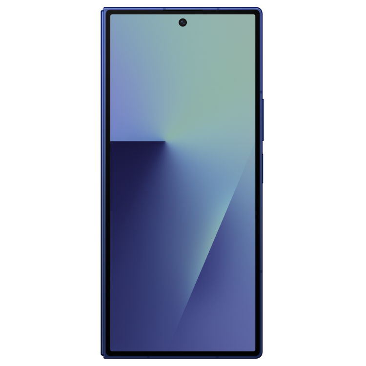 Samsung Galaxy Z Fold7 5G, azul, smartphone dobrável com ecrã 8.0 polegadas.