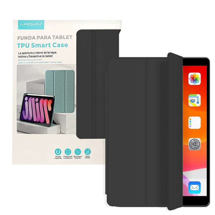 Capa T-K Flip Cover Samsung Tab A11 8.7" Preto