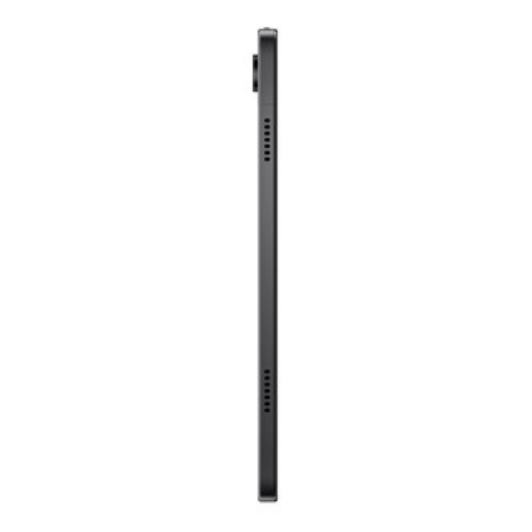 Tablet Samsung Tab A9+ X210R, 8GB/256GB Wi-Fi, cor cinzento, lateral com furos para som e botão.