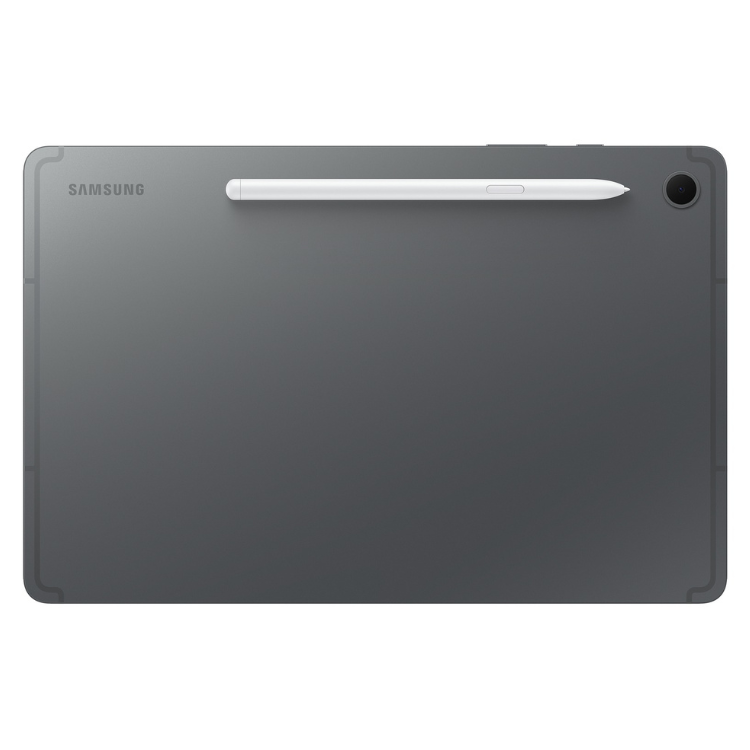 Tablet Samsung Galaxy Tab S10 Lite cinzento com caneta S-Pen.