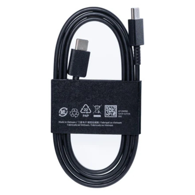 Cabo de dados p/ Samsung USB-C 1m Bulk Preto