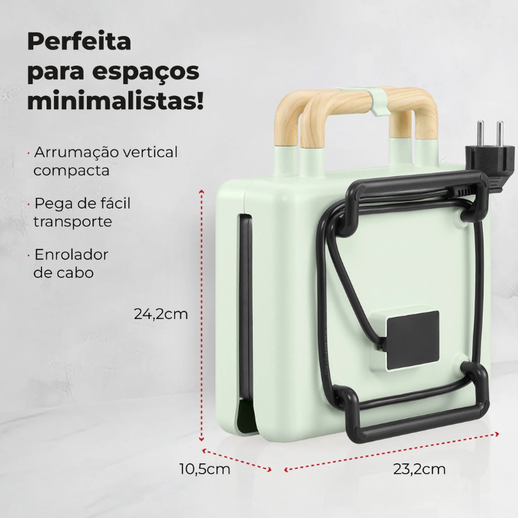 Sandwicheira Flama Grill 4964FL 800W Verde