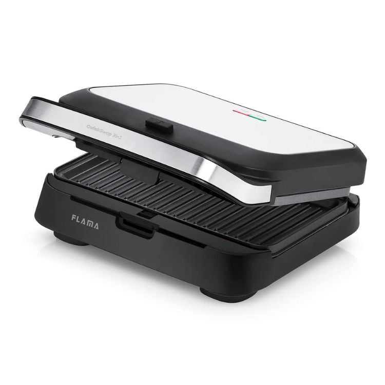 Sandwicheira Flama 4981FL 3 em 1 1000W Inox
