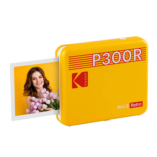 Kodak Photo Printer Mini Retro 3 P300R Gelb (60 Blatt)