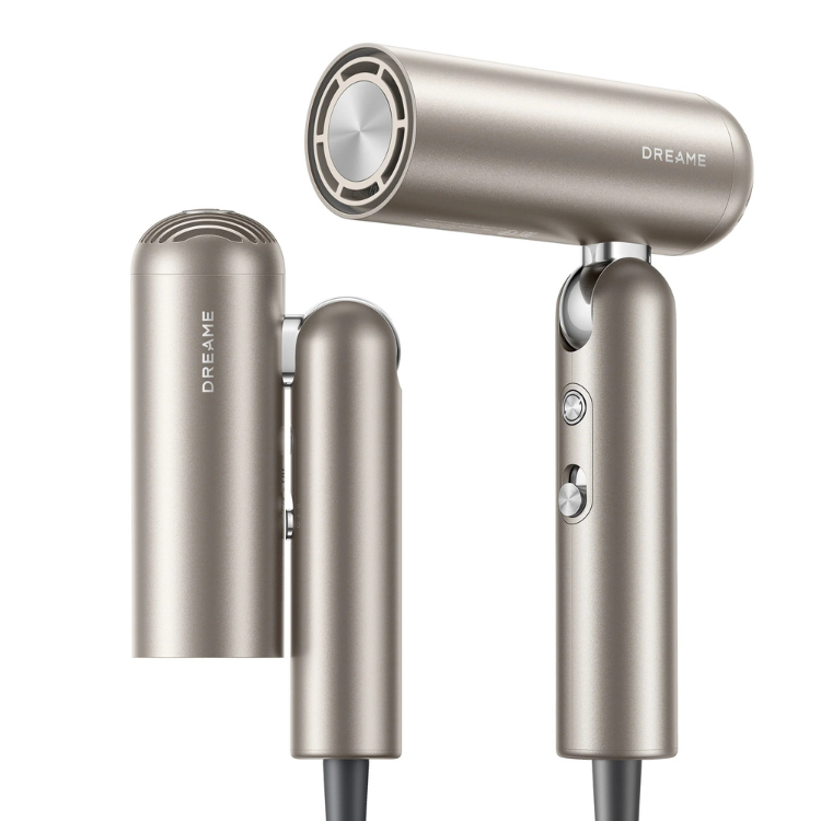 Secador e Modelador de Cabelo Dreame Pocket Neo 1300W Dourado - Artigo de Exposição