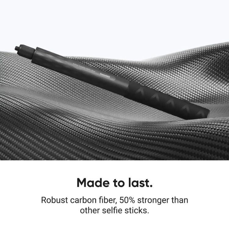 Insta360 Invisible Selfie Stick 100 cm Schwarz